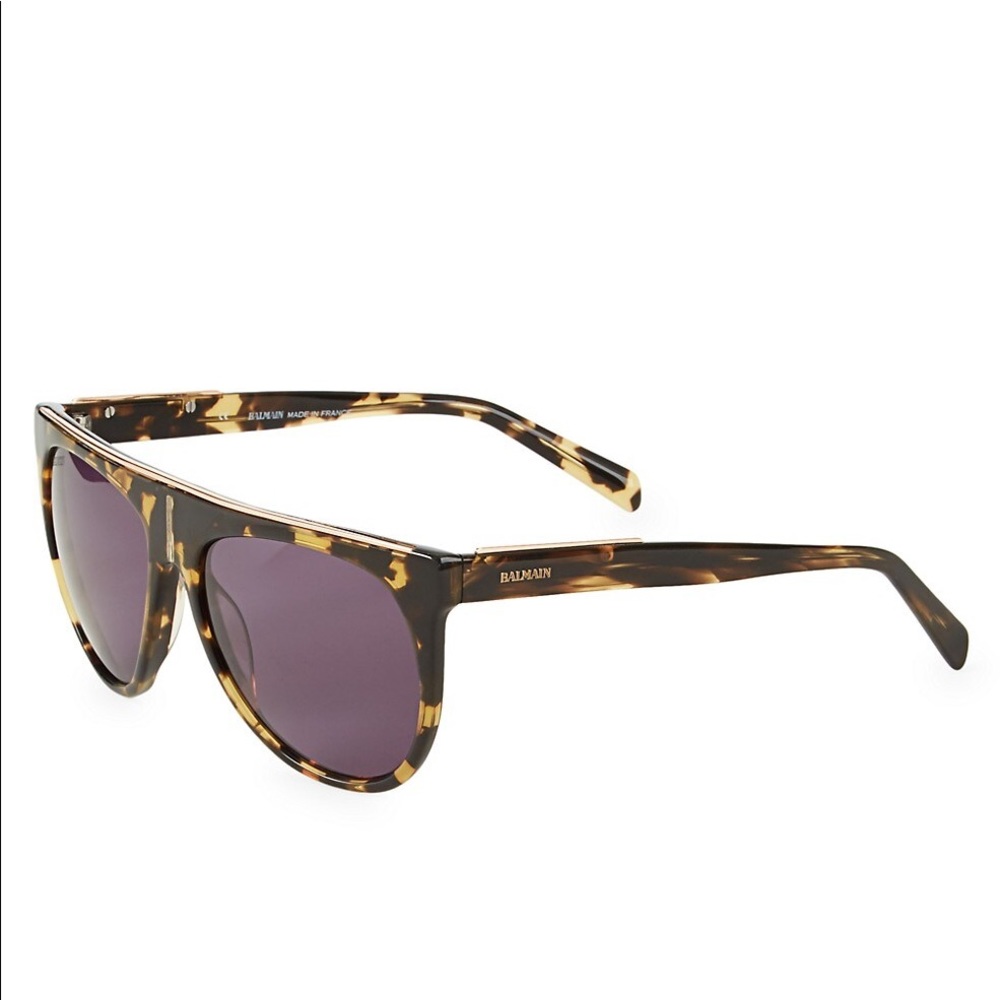 Balmain 57mm Aviator Sunglasses - Picture 3 of 3